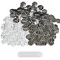 1.25" 32mm Button Badge Parts Supplies for Button Maker Machine 500 Sets V952-XZGSLH32MM50024OYV0