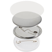 1.25" 32mm Button Badge Parts Supplies for Button Maker Machine 500 Sets V952-XZGSLH32MM50024OYV0