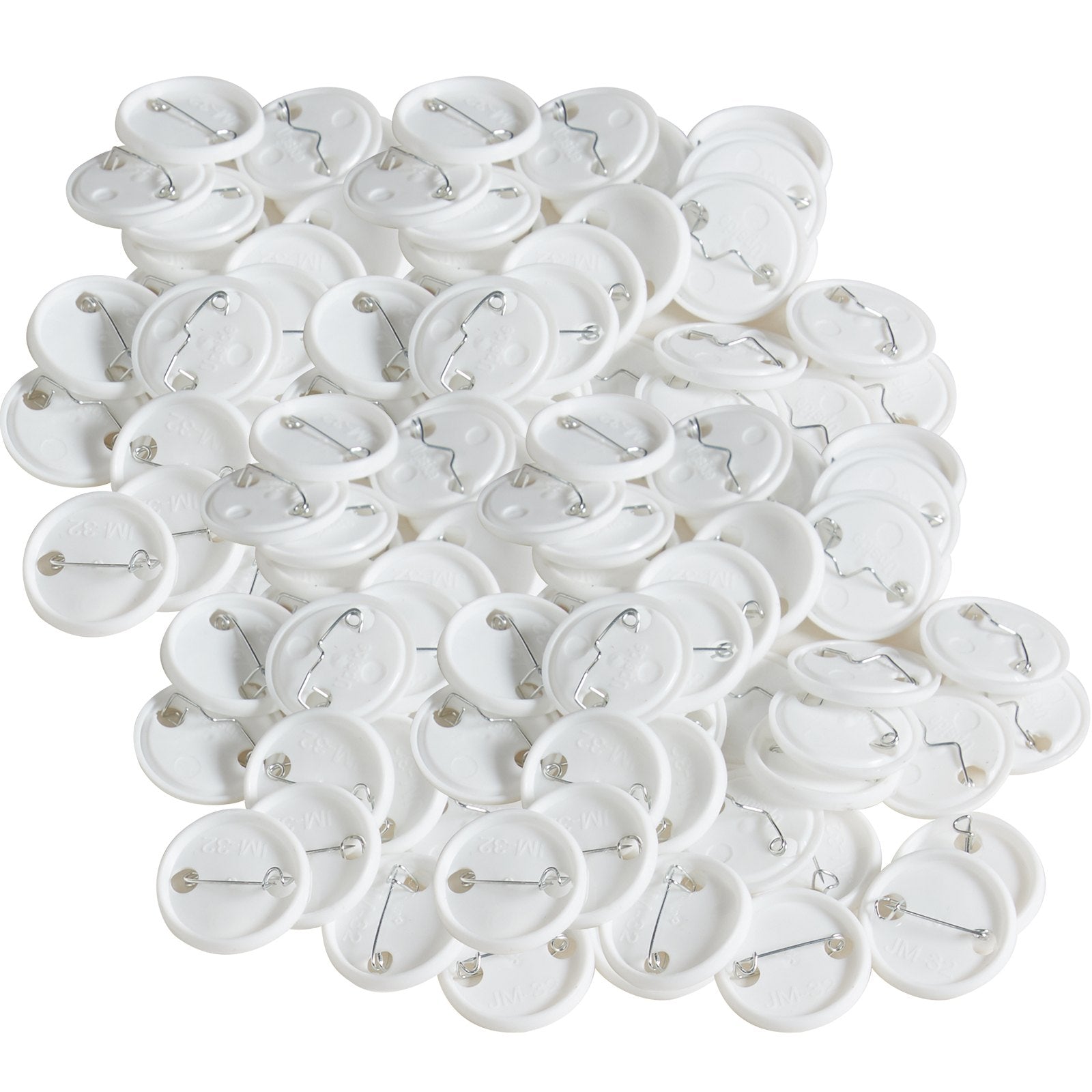 1.25" 32mm Button Badge Parts Supplies for Button Maker Machine 500 Sets V952-XZGSLH32MM50024OYV0