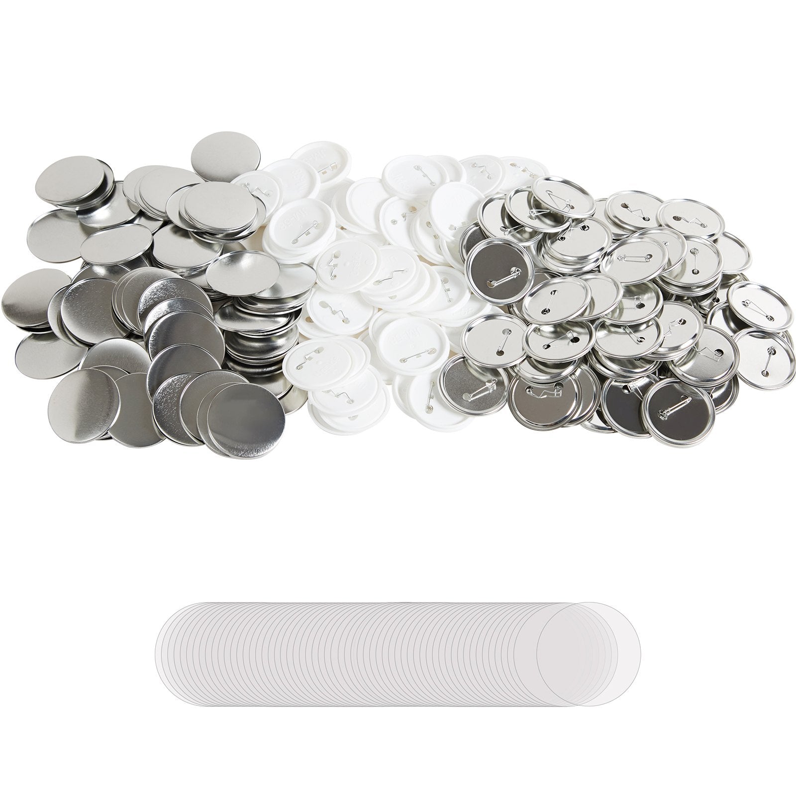 2.25" 58mm Button Badge Parts Supplies for Button Maker Machine 500 Sets V952-XZGSLH58MM500ON35V0