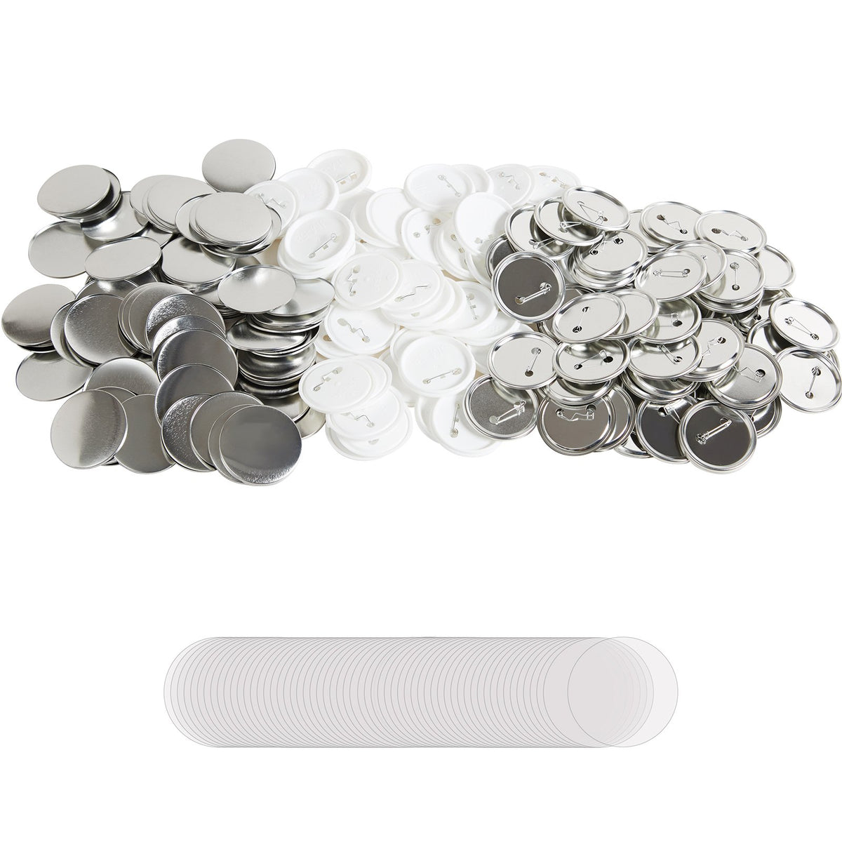 2.25" 58mm Button Badge Parts Supplies for Button Maker Machine 500 Sets V952-XZGSLH58MM500ON35V0