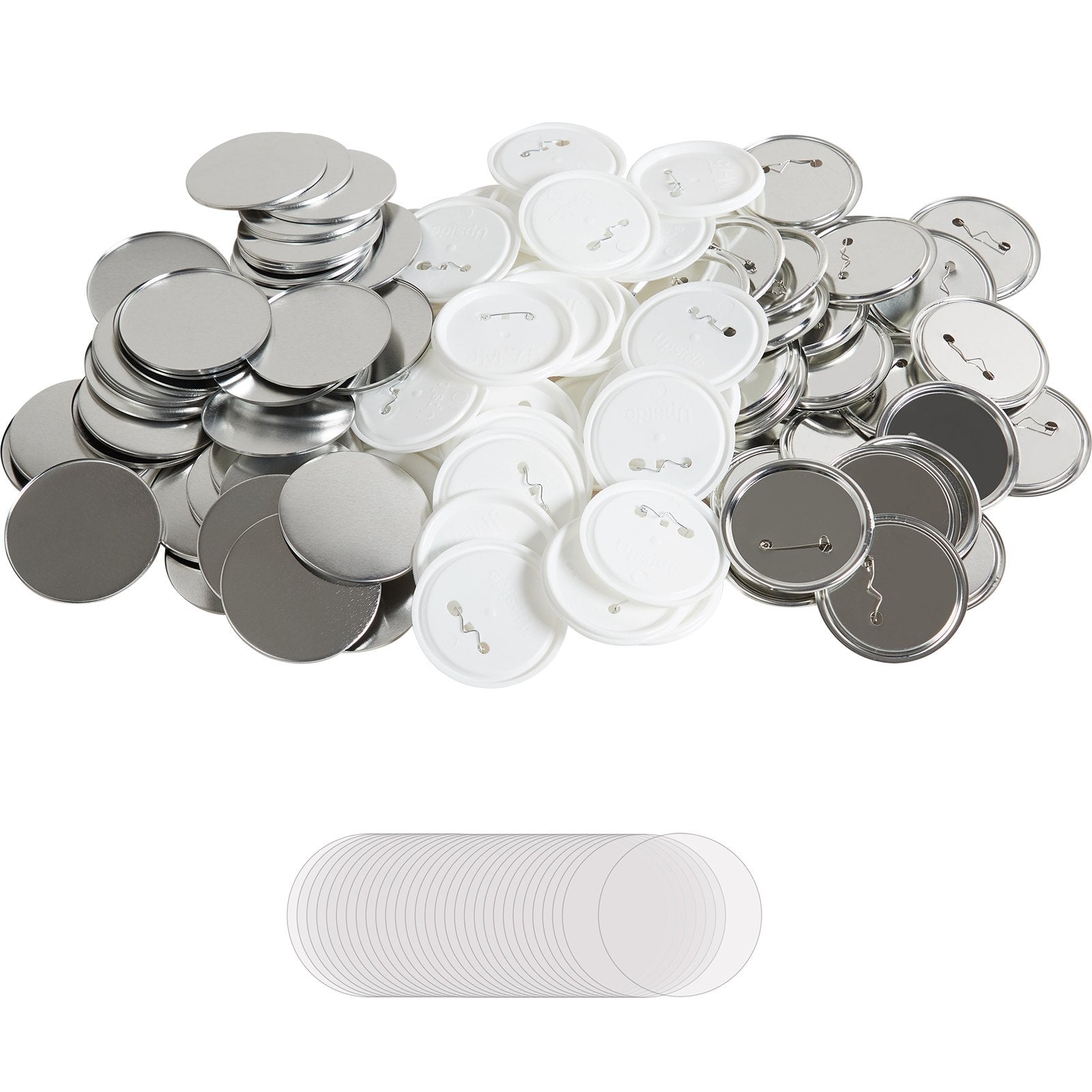 3" 75mm Button Badge Parts Supplies for Button Maker Machine 200 Sets V952-XZGSLH75MM200W5SAV0