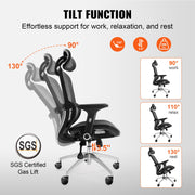 Mesh Office Chair, Adjustable High Back Desk Chair with Mesh Seat, Angle and Height Adjustable Home Office V952-XZKBYTQZYK00ZJ8S1V0