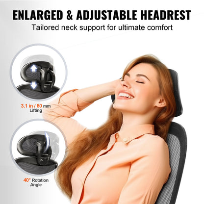 Mesh Office Chair, Adjustable High Back Desk Chair with Mesh Seat, Angle and Height Adjustable Home Office V952-XZKBYTQZYK00ZJ8S1V0