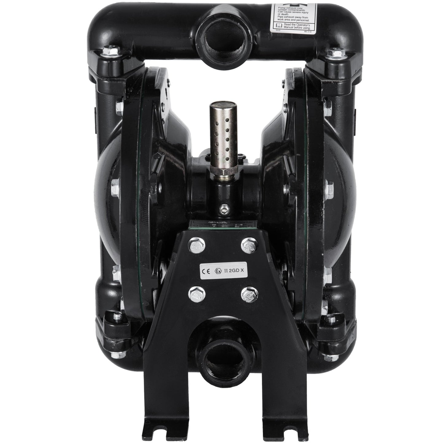Air-Operated Double Diaphragm Pump 24 GPM 1 Inch Inlet And Outlet V952-YBGMBQBY4-25LF461V0