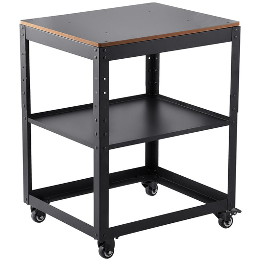Planer Stand, 100 lbs / 45 kg heavy loads, Three-Gear Height Adjustable Thickness Planer Table,with 4 Stable V952-YBJDZDSDUDHZHVJHWV0