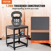 Planer Stand, 100 lbs / 45 kg heavy loads, Three-Gear Height Adjustable Thickness Planer Table,with 4 Stable V952-YBJDZDSDUDHZHVJHWV0