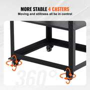 Planer Stand, 100 lbs / 45 kg heavy loads, Three-Gear Height Adjustable Thickness Planer Table,with 4 Stable V952-YBJDZDSDUDHZHVJHWV0
