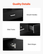 Reception Desk, 1200 x 480 x 1100 mm Rectangular Front Counter Table, Office Reception Counter with Lockable V952-YBQTJX3CDCCJ3IW3IV0