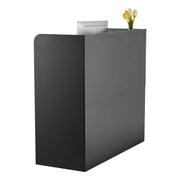 Reception Desk, 1200 x 480 x 1100 mm Rectangular Front Counter Table, Office Reception Counter with Lockable V952-YBQTJX3CDCCJ3IW3IV0