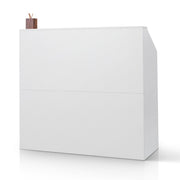 Reception Desk, 1180 x 500 x 1115 mm Rectangular Front Counter Table, Office Reception Desk, Retail Counter V952-YBQTJXWCTBDCYNOVBV0
