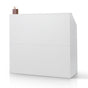 Reception Desk, 1180 x 500 x 1115 mm Rectangular Front Counter Table, Office Reception Desk, Retail Counter V952-YBQTJXWCTBDCYNOVBV0