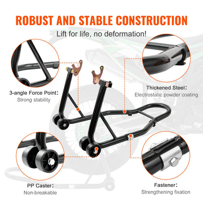 Motorcycle Bike Stand Rear 850 LBS Forklift Spoolift Paddock Swingarm Lift V952-YBSJZJHLXCXCHIPK8V0