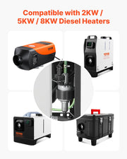 Diesel Heater Fuel Pump, 12/24V DC Car Air Heater Diesel Fuel Dosing Pump, 22 to 32ML Air Diesels Parking V952-YBYGPJYBDYB1PK97Y001V0