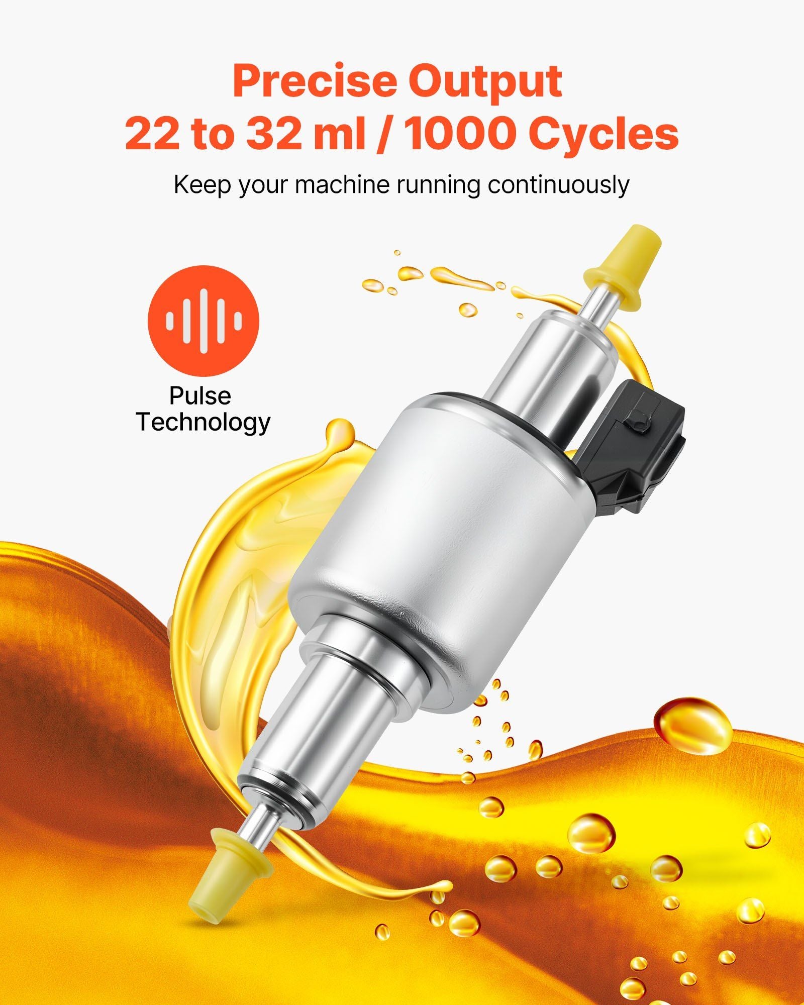 Diesel Heater Fuel Pump, 12/24V DC Car Air Heater Diesel Fuel Dosing Pump, 22 to 32ML Air Diesels Parking V952-YBYGPJYBDYB1PK97Y001V0