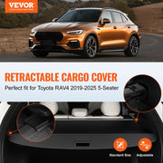 Retractable Cargo Cover for Toyota, Upgraded Waterproof Trunk Cover Security Shield Shade for Toyota RAV4 V952-YCKSSSHCGYCKFMAAUV0