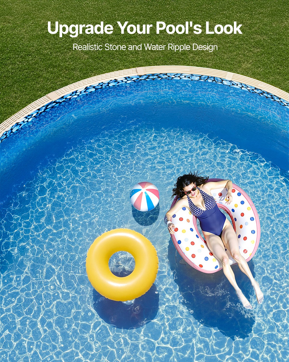Round Pool Liner 24ft Overlap Style Pool Liner 54in Wall Height V952-YCNCROUND24F9N24HV0