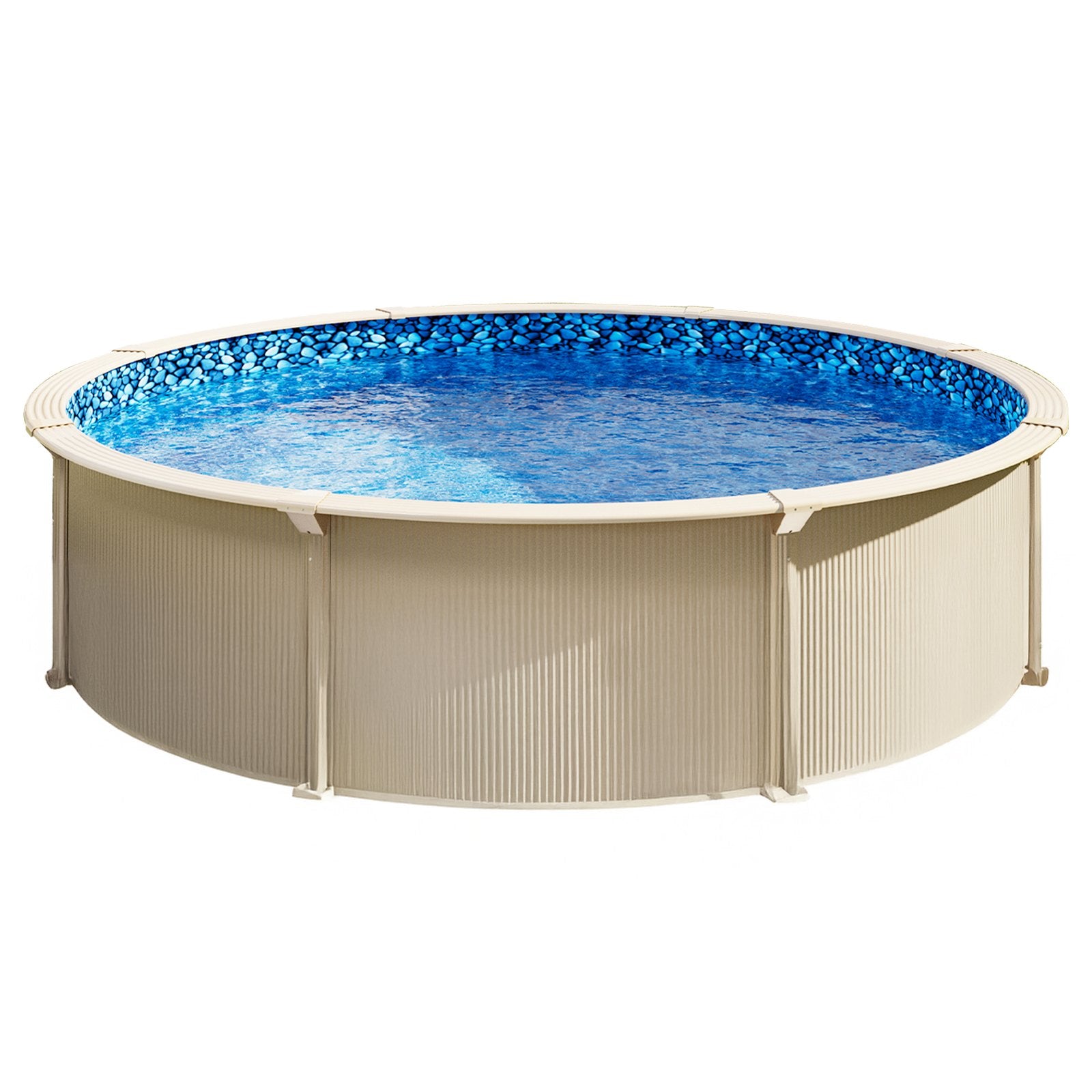 Round Pool Liner 24ft Overlap Style Pool Liner 54in Wall Height V952-YCNCROUND24F9N24HV0