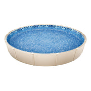 30-ft Round Above Ground Pool Liner, Overlap Pool Liners, Standard Gauge Vinyl, 48-to-54inch Wall Height, V952-YCNCROUND30F838I1V0