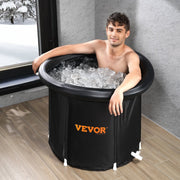 Ice Bath Tub, 80 cm Long Cold Water Therapy Plunge Tub for Athletes, Portable Outdoor Ice Barrel Plunge Pool V952-YCQHK75800008A5T6V0