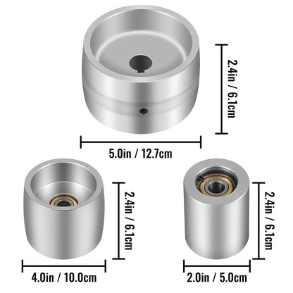 Belt Knife Grinder 2"x72" Wheel Set 5" Drive 5/8" Bore 4" Track 2" Idler V952-YCSDJQDL55824SFNXV0