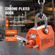 Magnetic Lifter, 100 kg/220 lbs Pulling Capacity, 2.5 Safety Factor, Neodymium & Steel, Lifting Magnet with V952-YCXPU100KGN42OJ37V0