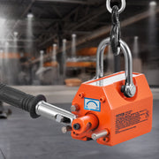 Magnetic Lifter, 100 kg/220 lbs Pulling Capacity, 2.5 Safety Factor, Neodymium & Steel, Lifting Magnet with V952-YCXPU100KGN42OJ37V0