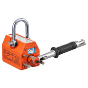 Magnetic Lifter, 100 kg/220 lbs Pulling Capacity, 2.5 Safety Factor, Neodymium & Steel, Lifting Magnet with V952-YCXPU100KGN42OJ37V0