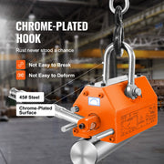 Magnetic Lifter, 300 kg Pulling Capacity, 2.5 Safety Factor, Neodymium & Steel, Lifting Magnet with Release, V952-YCXPU300KGN423Z5HV0