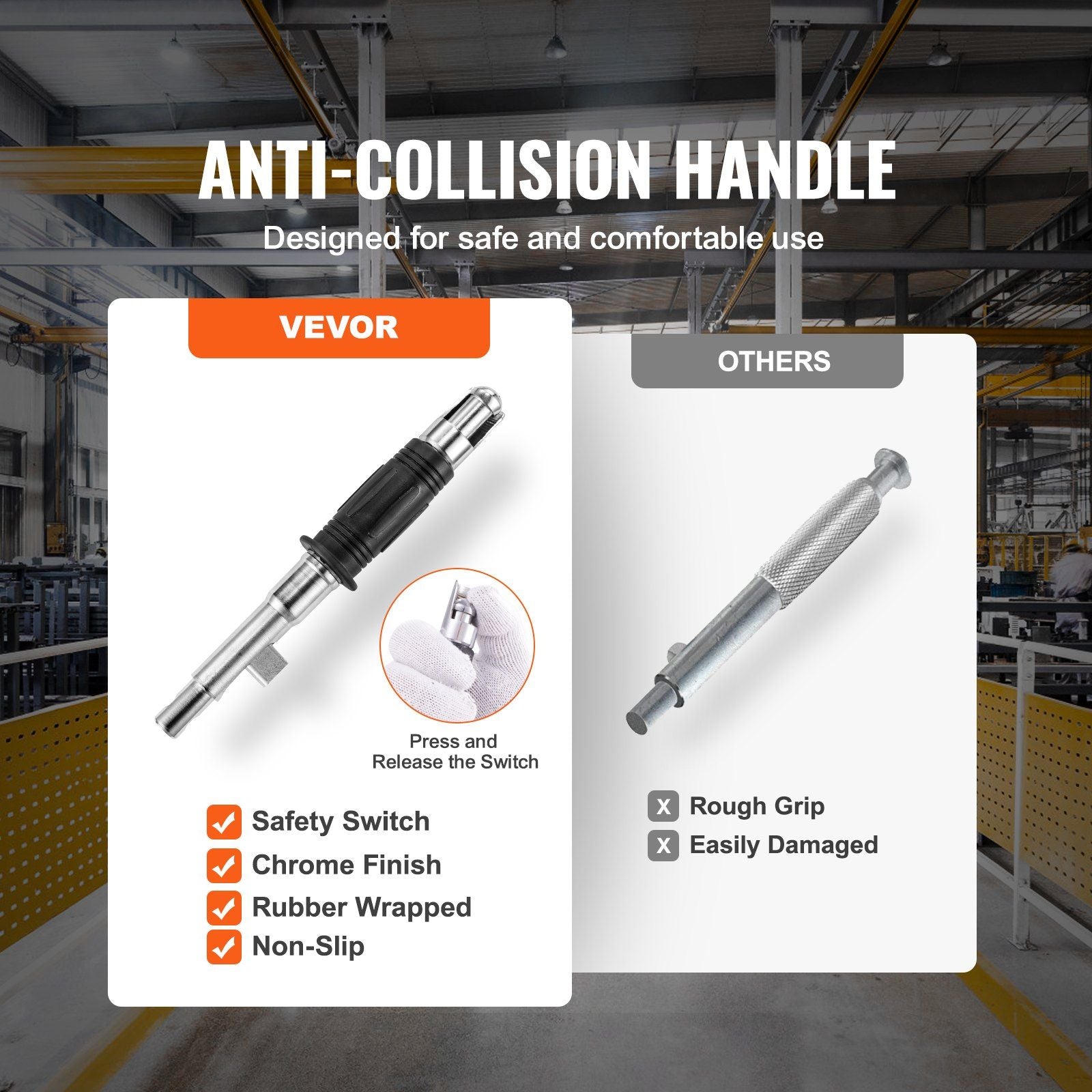 Magnetic Lifter, 600 kg Pulling Capacity, 2.5 Safety Factor, Neodymium & Steel, Lifting Magnet with Release, V952-YCXPU600KGN421P5PV0