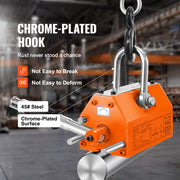 Magnetic Lifter, 1000kg Pulling Capacity, 2.5 Safety Factor, Neodymium & Steel, Lifting Magnet with Release, V952-YCXU1000KGN42DISWV0