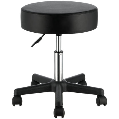 Rolling Stools with Wheels, 400 LBS Weight Capacity Adjustable Height Stool with Ultra-Thick Seat Cushion, V952-YDHSNLYXWKBWF5VS0V0