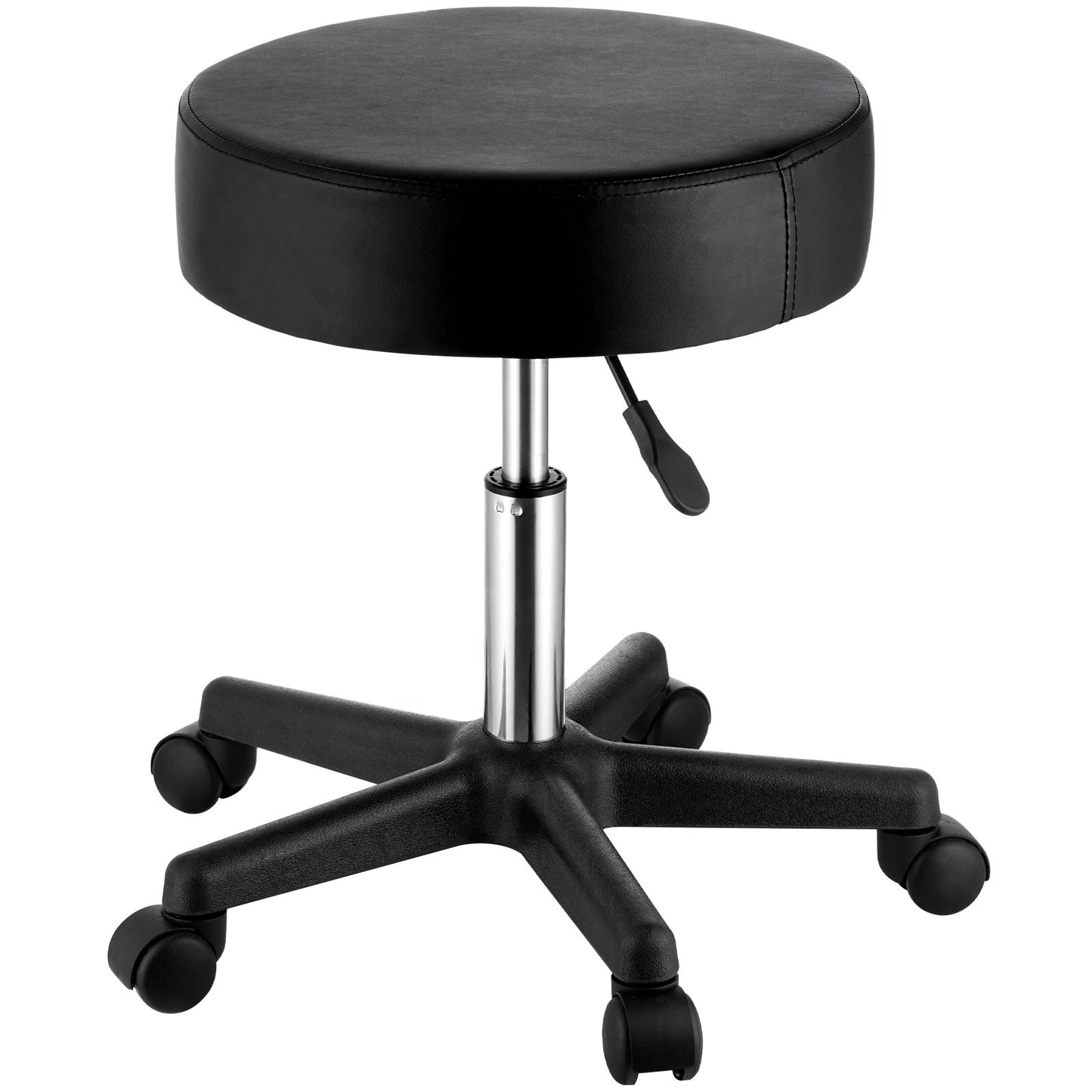 Rolling Stools with Wheels, 400 LBS Weight Capacity Adjustable Height Stool with Ultra-Thick Seat Cushion, V952-YDHSNLYXWKBWF5VS0V0
