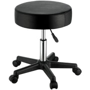 Rolling Stools with Wheels, 400 LBS Weight Capacity Adjustable Height Stool with Ultra-Thick Seat Cushion, V952-YDHSNLYXWKBWF5VS0V0