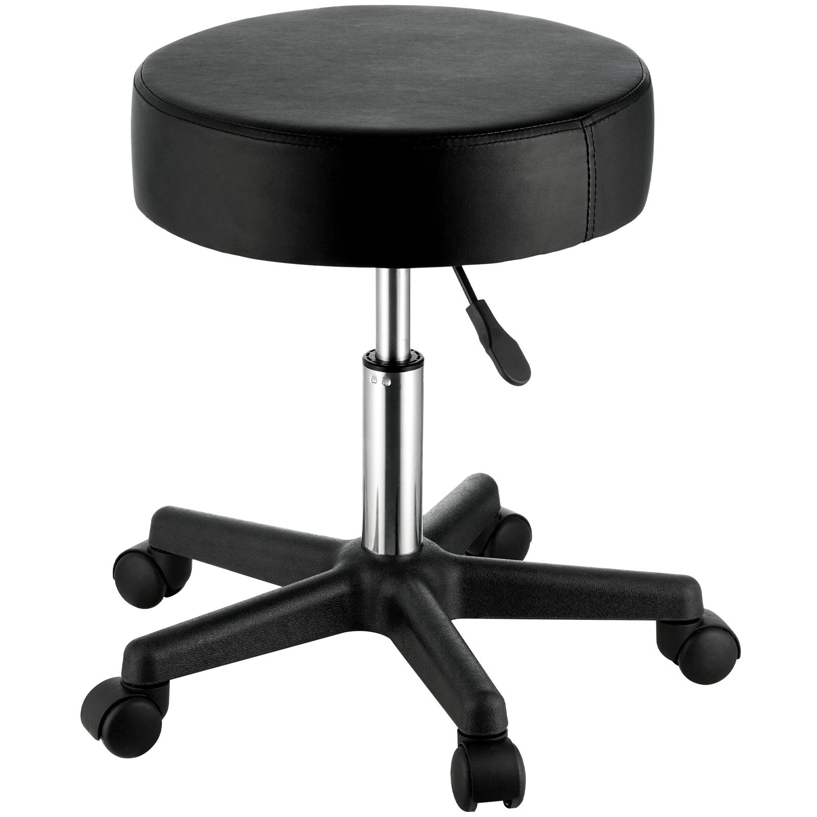 Rolling Stools with Wheels, 400 LBS Weight Capacity Adjustable Height Stool with Ultra-Thick Seat Cushion, V952-YDHSNLYXWKBWF5VS0V0