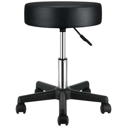 Rolling Stools with Wheels, 400 LBS Weight Capacity Adjustable Height Stool with Ultra-Thick Seat Cushion, V952-YDHSNLYXWKBWF5VS0V0