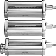 3Pcs Pasta Attachment for KitchenAid Stand Mixer Pasta Roller Cutter Set V952-YDLMGL3JT000SQV28V0