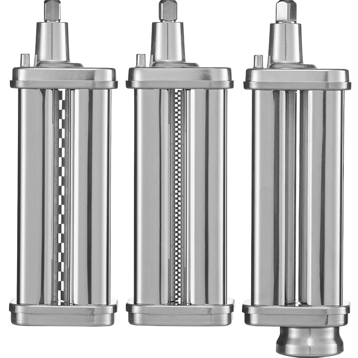 3Pcs Pasta Attachment for KitchenAid Stand Mixer Pasta Roller Cutter Set V952-YDLMGL3JT000SQV28V0
