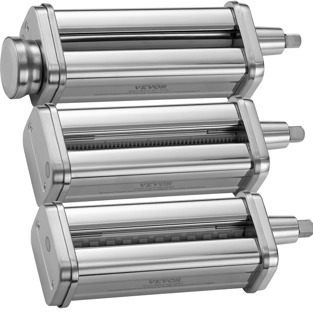 3Pcs Pasta Attachment for KitchenAid Stand Mixer Pasta Roller Cutter Set V952-YDLMGL3JT000SQV28V0