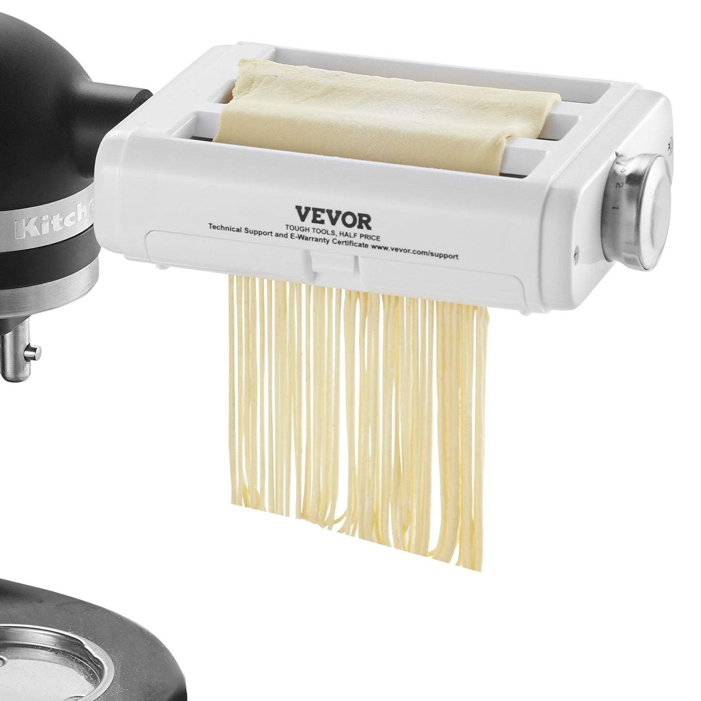 Pasta Attachment for KitchenAid Stand Mixer, 3-IN-1 Stainless Steel Pasta Roller Cutter Set Including Pasta V952-YDLMGLSHY0003ZKBPV0