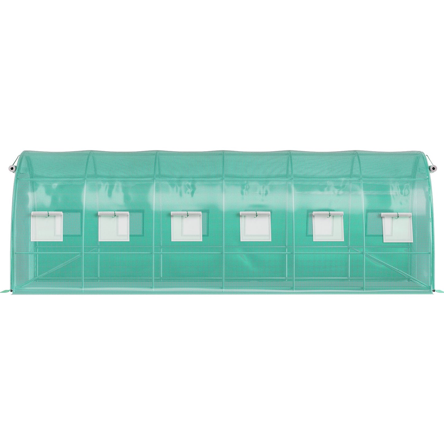 Walk-in Tunnel Greenhouse Galvanized Frame Waterproof Cover 20x10x7 ft V952-YDSDWS20107FTIA39V0