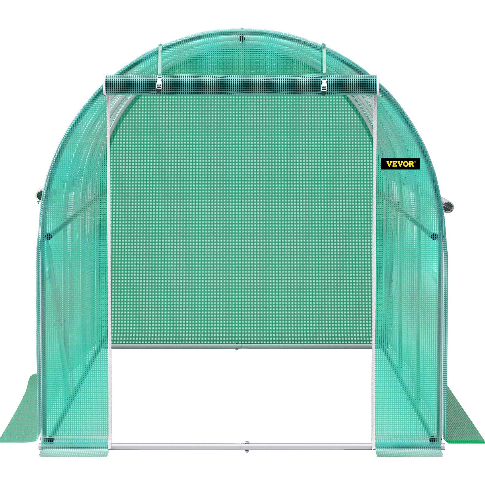 Walk-in Tunnel Greenhouse Galvanized Frame & Waterproof Cover 12x7x7 ft V952-YDSDWSL1277FTLT3OV0