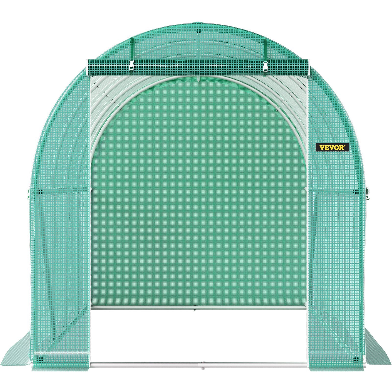 Walk-in Tunnel Greenhouse Galvanized Frame & Waterproof Cover 15x7x7 ft V952-YDSDWSL1577FTL1FIV0