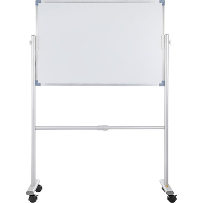 Mobile Dry Erase Board Magnetic Whiteboard w/ Stand 60 x 90cm Double Sided V952-YDSMBBB3624INEY10V0