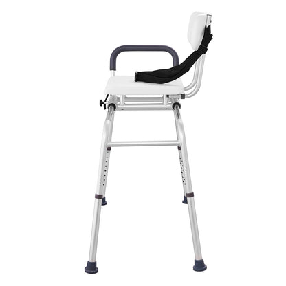 Sliding Tub Transfer Bench Shower Chair & Cut-Out Seat Reversible Backrest V952-YDSYGZYTLSLBHHUJMV0