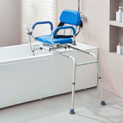 Sliding Tub Transfer Bench with 360 Degree Swivel Seat, Sliding Shower Chair with Pivoting Armrest & Padded V952-YDSYGZYTLSLK85WSBV0