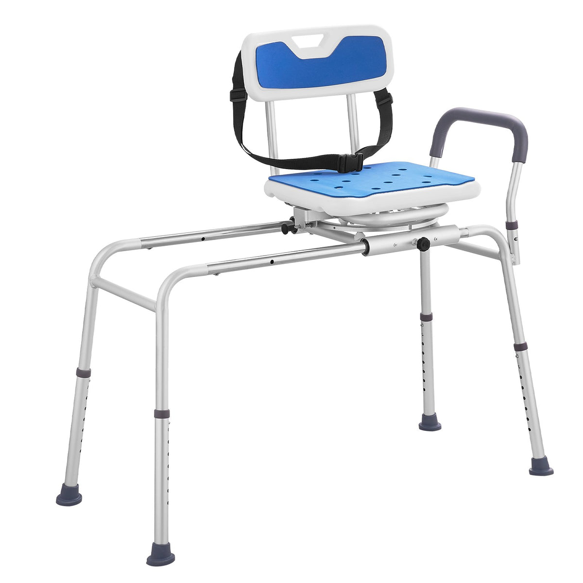 Sliding Tub Transfer Bench with 360 Degree Swivel Seat, Height Adjustable Bathtub Transfer Bench with Armrest V952-YDSYGZYTLSLKWI7XNV0