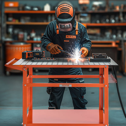 Welding Table 40"x24" Welding Workbench with 800LBS Static Weight Capacity V952-YDXHZ800LB369KJXOV0