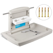 Horizontal Baby Changing Table Wall-mounted Baby Diaper Changing Station Vertical Fold Down Baby Changing V952-YENBGHZ0000000001V0