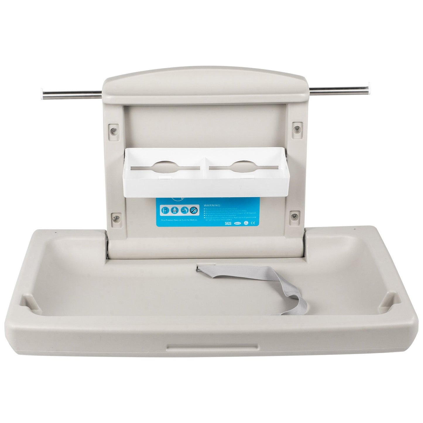 Horizontal Baby Changing Table Wall-mounted Baby Diaper Changing Station Vertical Fold Down Baby Changing V952-YENBGHZ0000000001V0